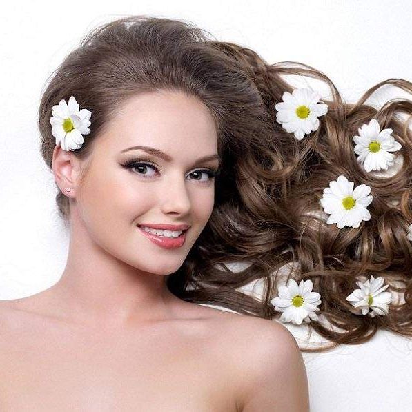 Texture and hairstyles from it